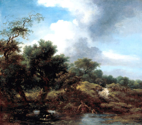 Jean-Honore Fragonard The Pond